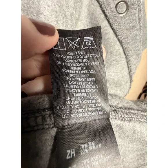 KÜHL Spyrit Hooded Gray Fleece Snap Jacket Women's L Outdoor Pockets - Picture 15 of 16